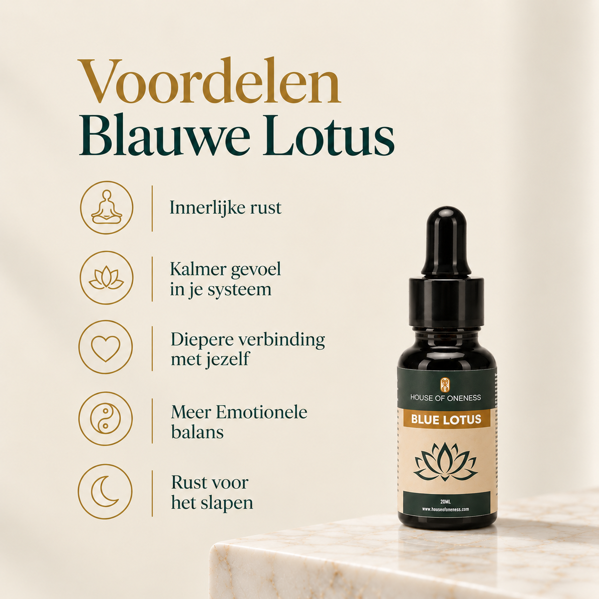 Blauwe Lotus. Vind de rust in jezelf