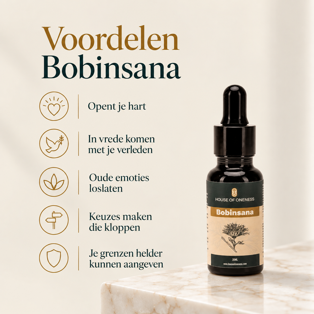 Bobinsana Tinctuur. Maak ruimte voor wat je voelt