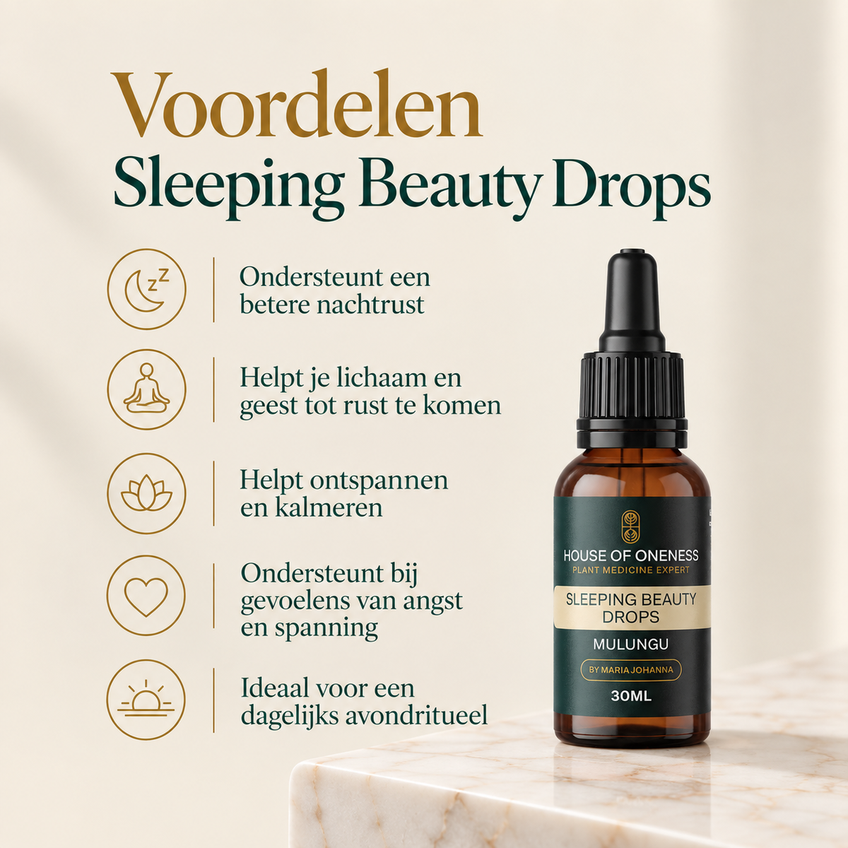Sleeping Beauty Drops. Jouw avondritueel