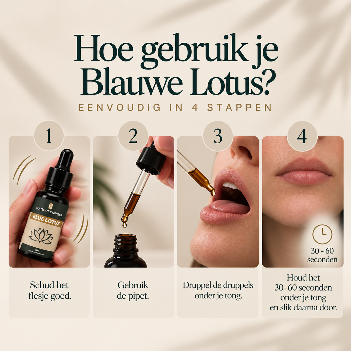 Blauwe Lotus. Vind de rust in jezelf