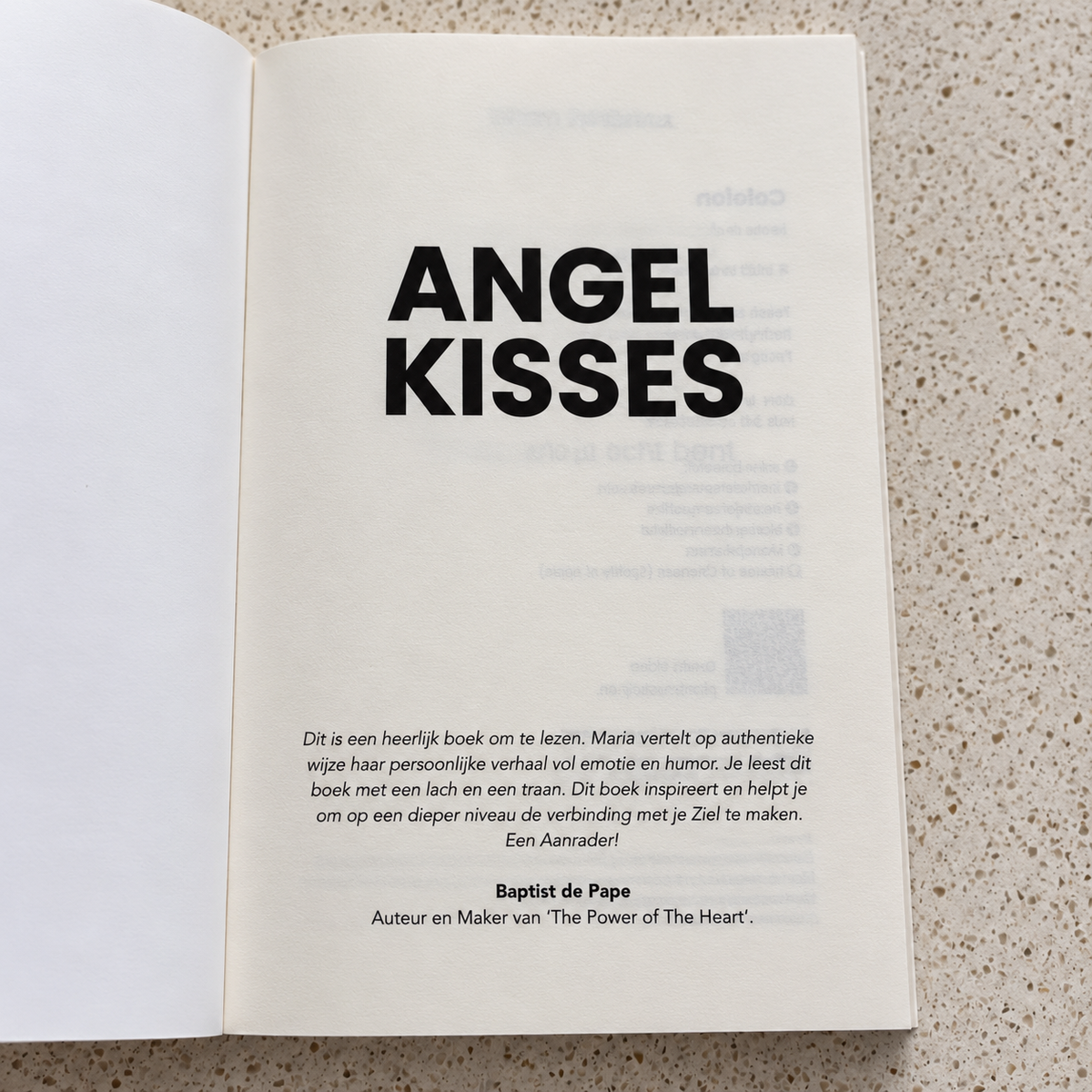 Boek Angel Kisses