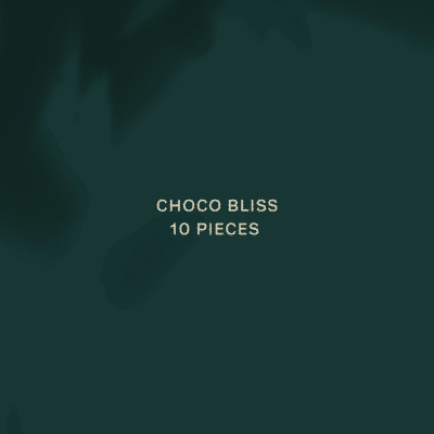 Mockup verpakking - Choco Bliss 10 stuks - engels