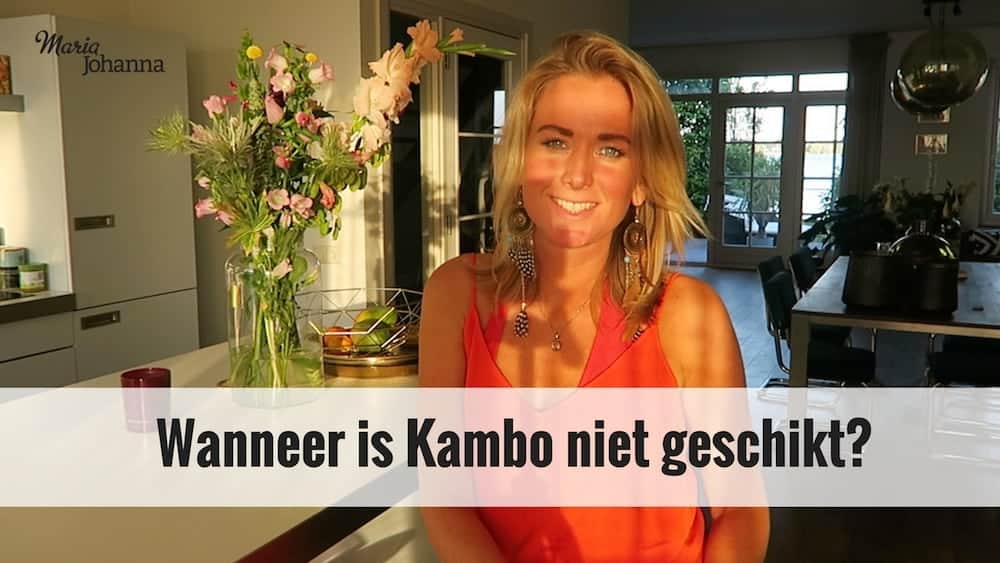 Wanneer-is-kambo-niet-geschikt