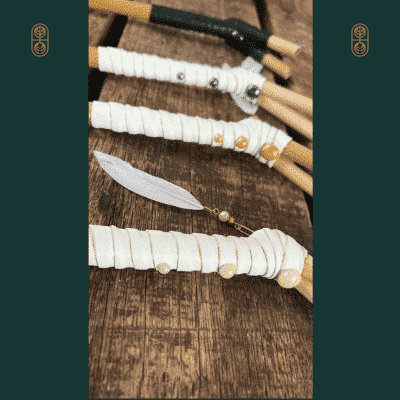 Rapéh pipe Tepi Double - Luxe - for a Ritual Together - Image 2
