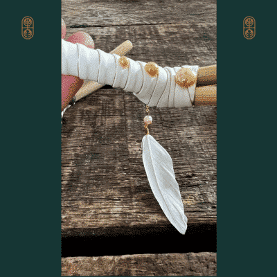 Rapéh pipe Tepi Double - Luxe - for a Ritual Together - Image 3