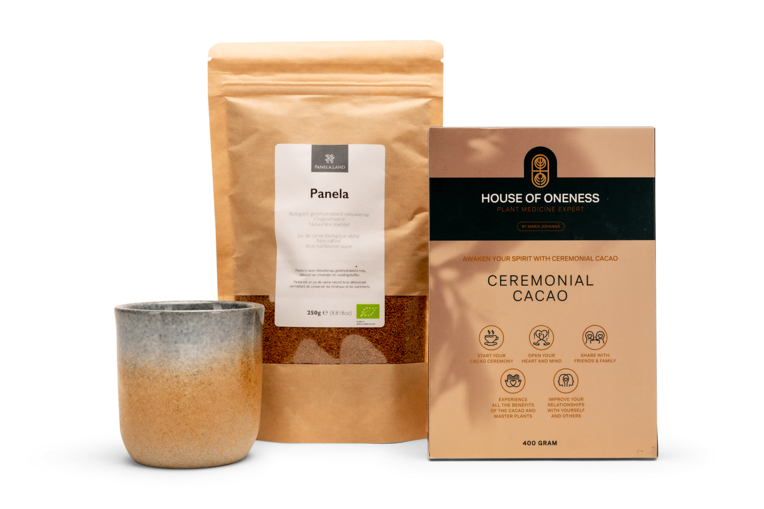 ceremonial-cacao-the-best-quality-colombia-criollo-bean-House-of-Oneness-panela-cup-maria-johanna-bestellen-order-online